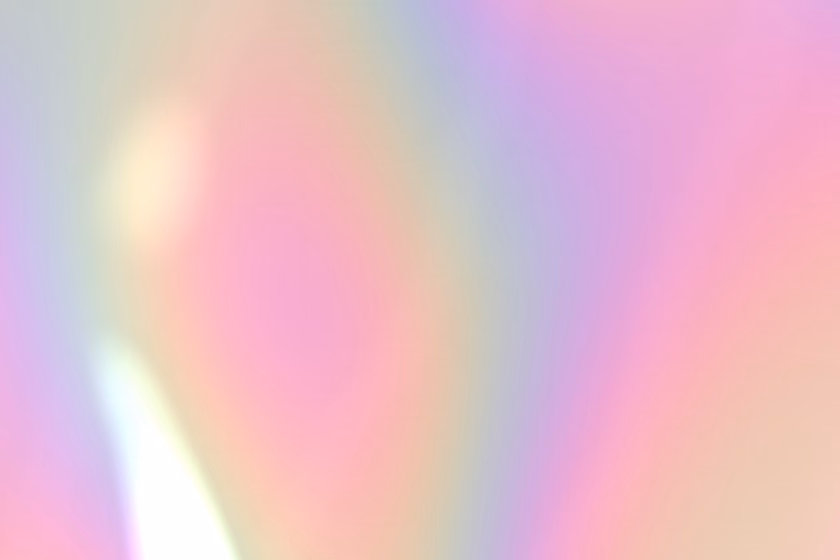 Folds of holographic foil